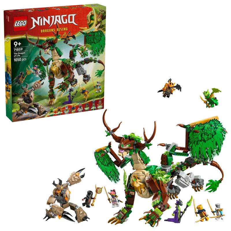 LEGO NINJAGO The Dragon of Life 71859 Building Toy Set (1050 Pieces) - Image 1